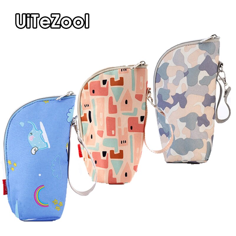 Bolsa UiTeZool para biberones de bebé, bolsa térmica para biberones, biberones para bebés, bolsa para biberones para mantener el calor, termo, bolsa para biberones