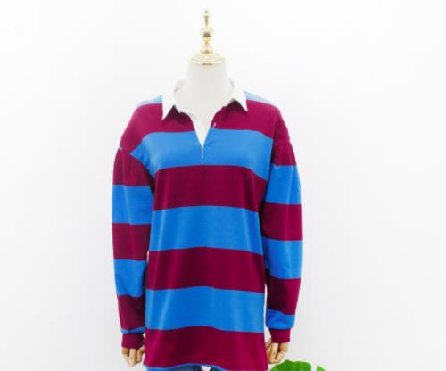 Gestreepte blouse met tailleband voor vrouwen, iu 장만월 lee ji eun del luna hotel, herfst, lente, zwangerschapstops, t-shirt, zwanger: Cl042- overhemden / Ik