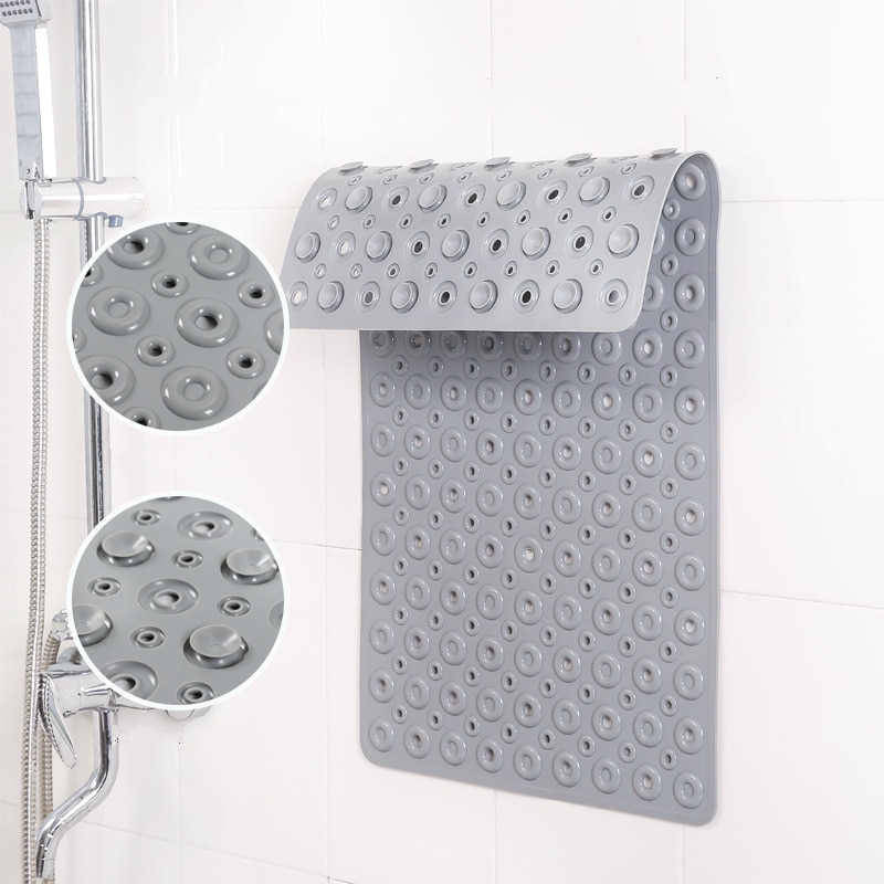 Bathroom Mat Hotel Bathroom Non-Slip Mat Suction Cup Shower -Resistant PVC Mat bath mats bathroom Non-Slip Seepage carpet