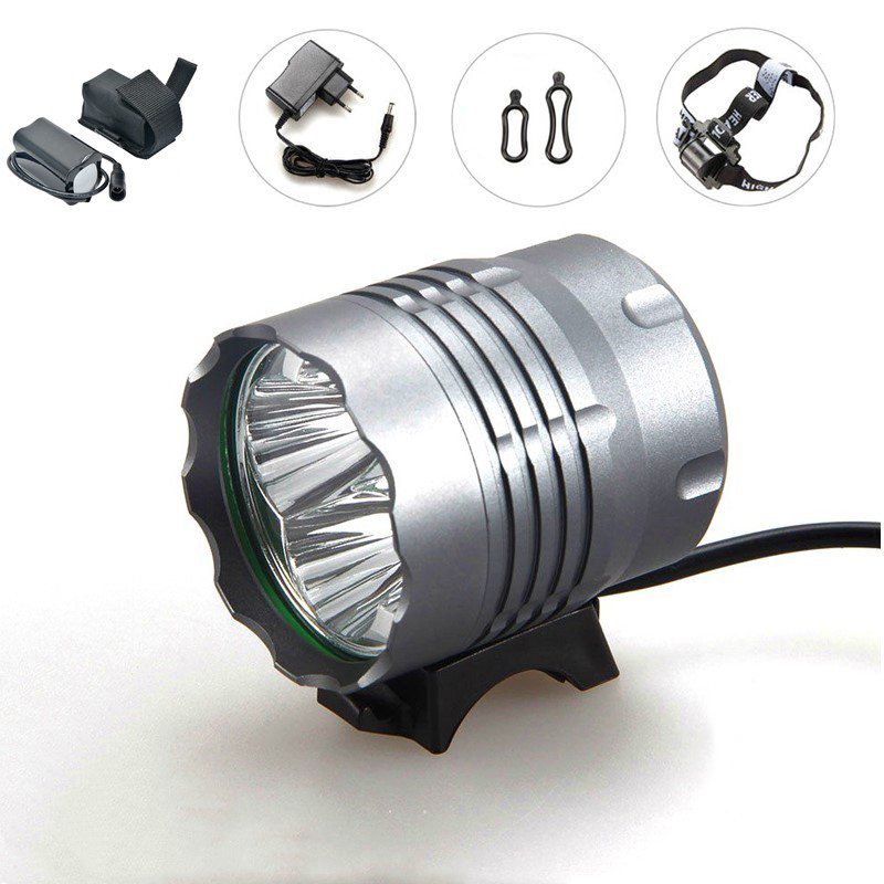 4800 Lumen 4 * T6 Fahrrad Licht Super Helle Wasserdichte MTB Rennrad Front Taschenlampe Mit 6400 mAh Batterie Radfahren lampe BC0595