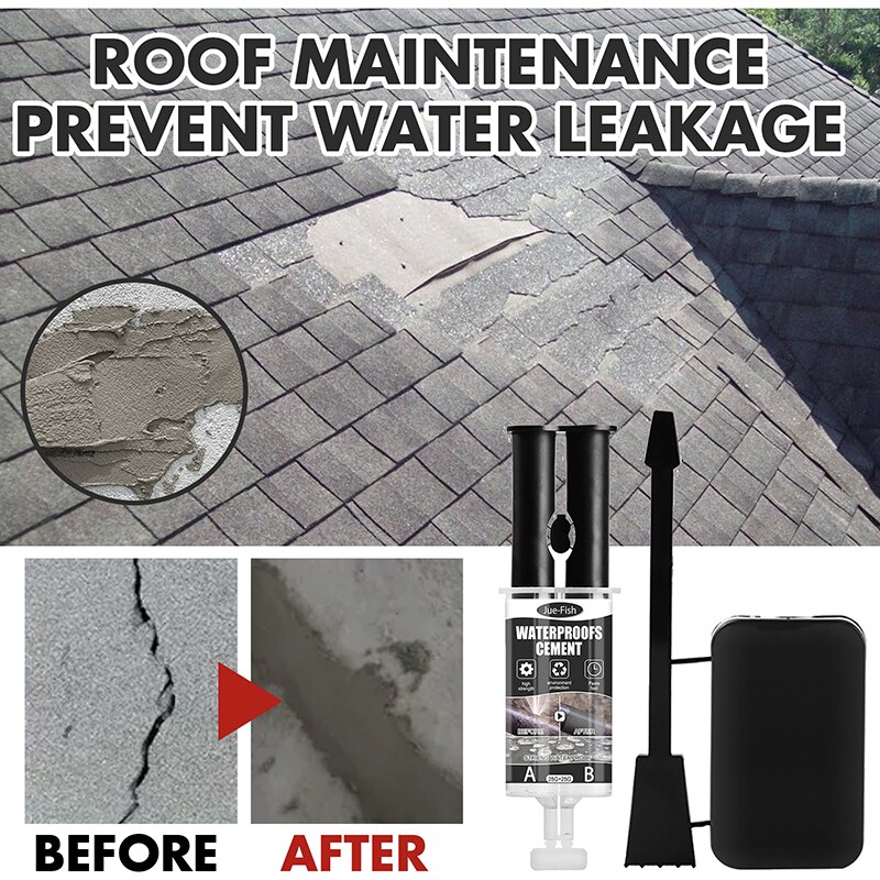 Waterproof Cement Multipurpose Crack Quick-Drying Mortar Glue Practical Home Plugging Tools Easy Operation Home Glue DJA88