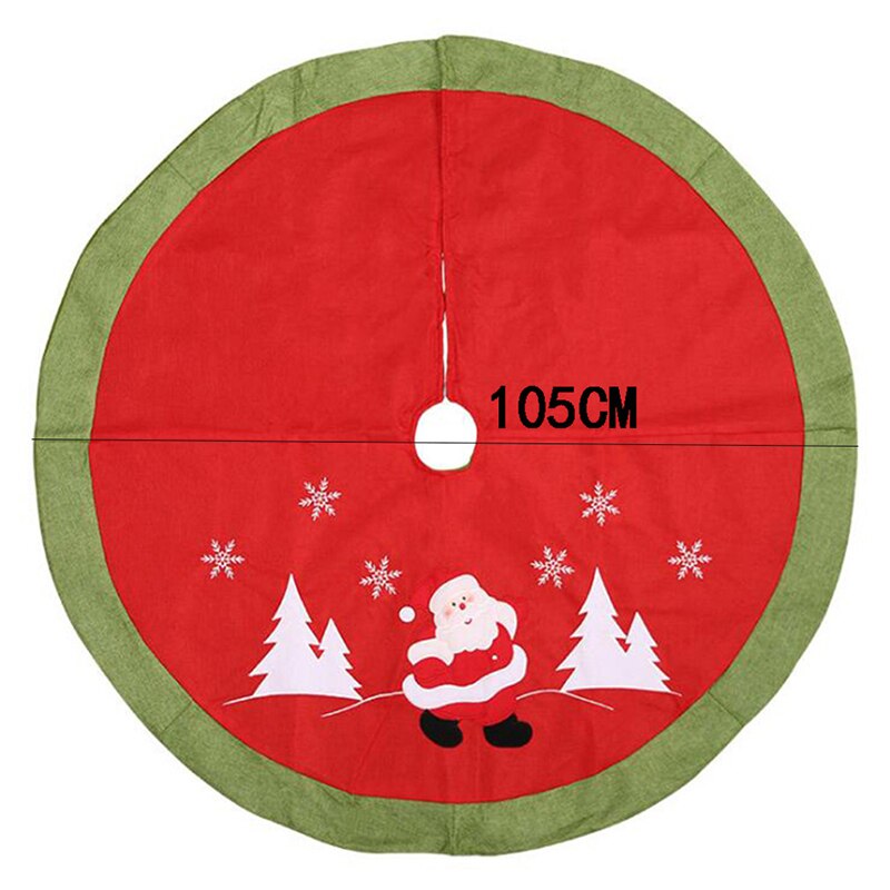 105cm Weihnachten Baum Felsen Weihnachten Baum Teppich Schneeflocke Baum Felsen Neue Jahr Dekorationen Weihnachten Dekorationen Für Haus