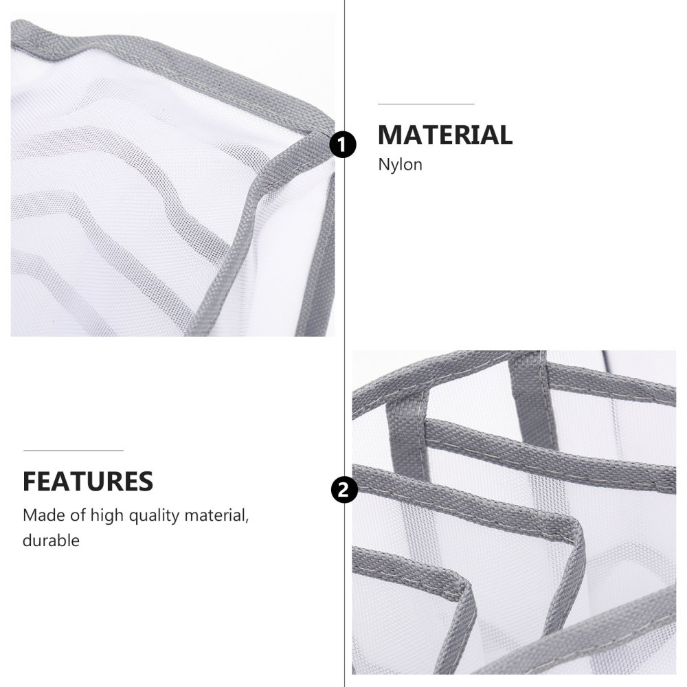 1 Set/3pcs Compartments Clothes Storage Box Closet Drawer Dividers Organizer