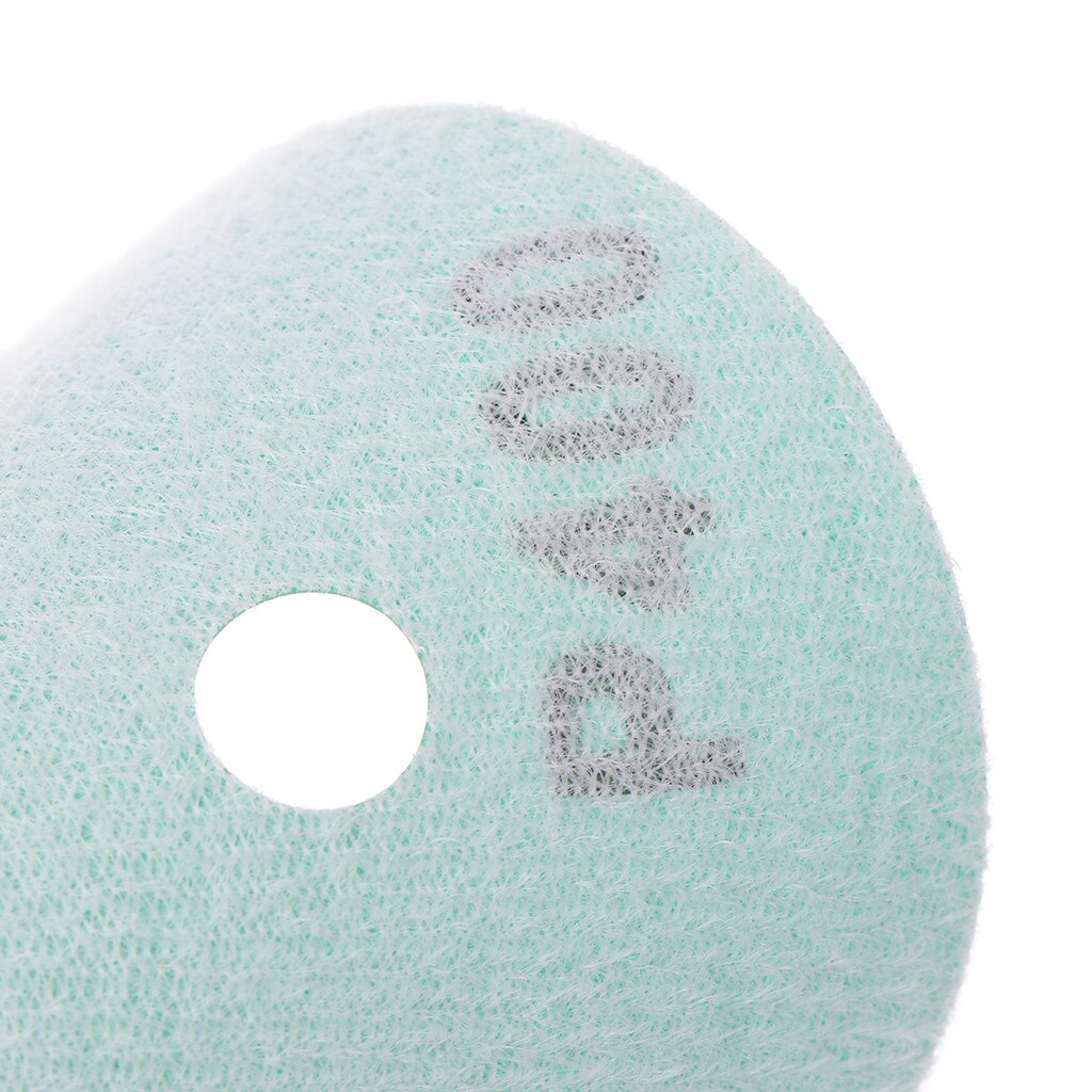 10 stk anti tilstopning 125mm sandpapir 5 " polyester film slibeskive våd og tør krog og løkke slibeværktøj korn 60 ~ 2000