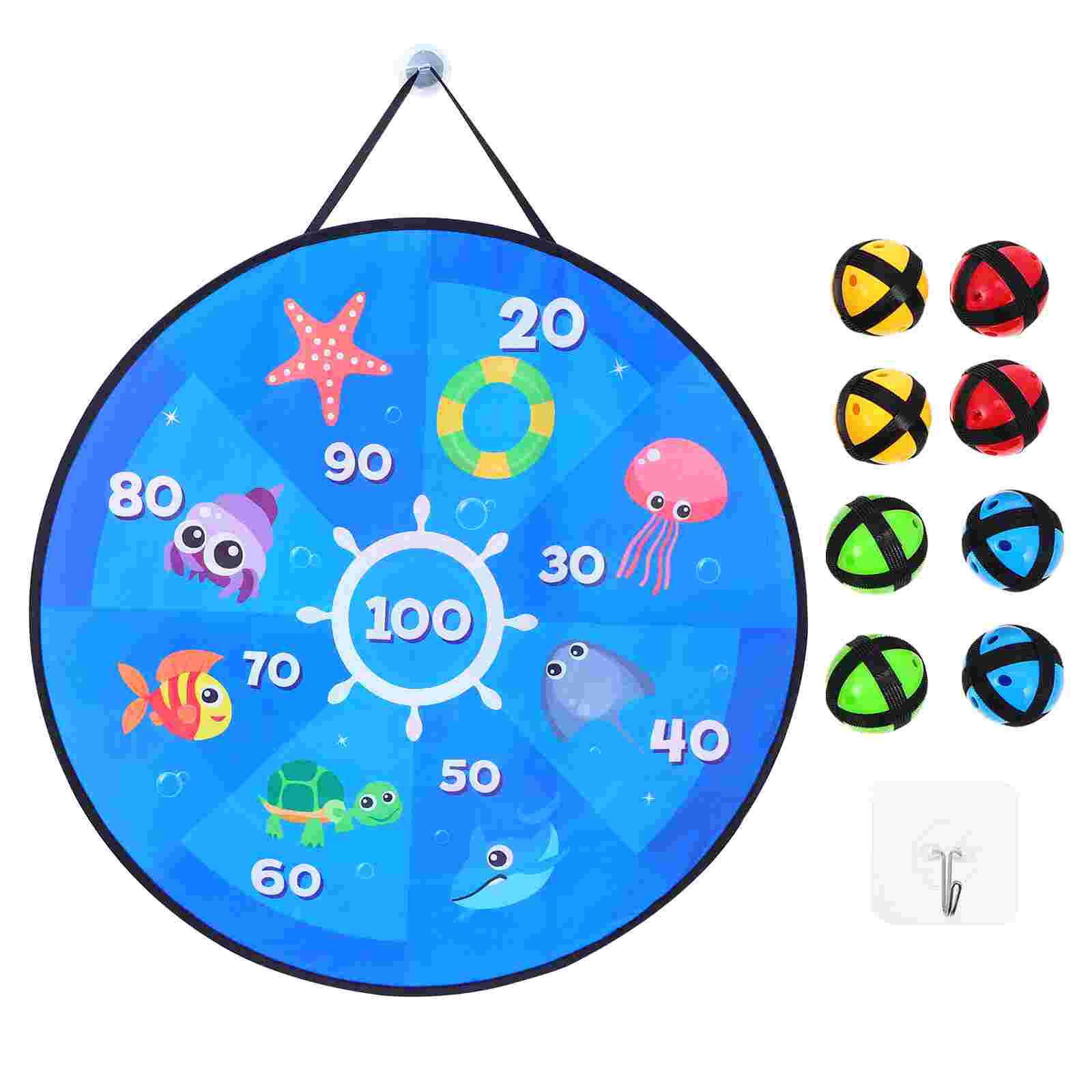 1 Set of Dart Board Goo Dart Board Sticky Target for Kids Playing: Default Title