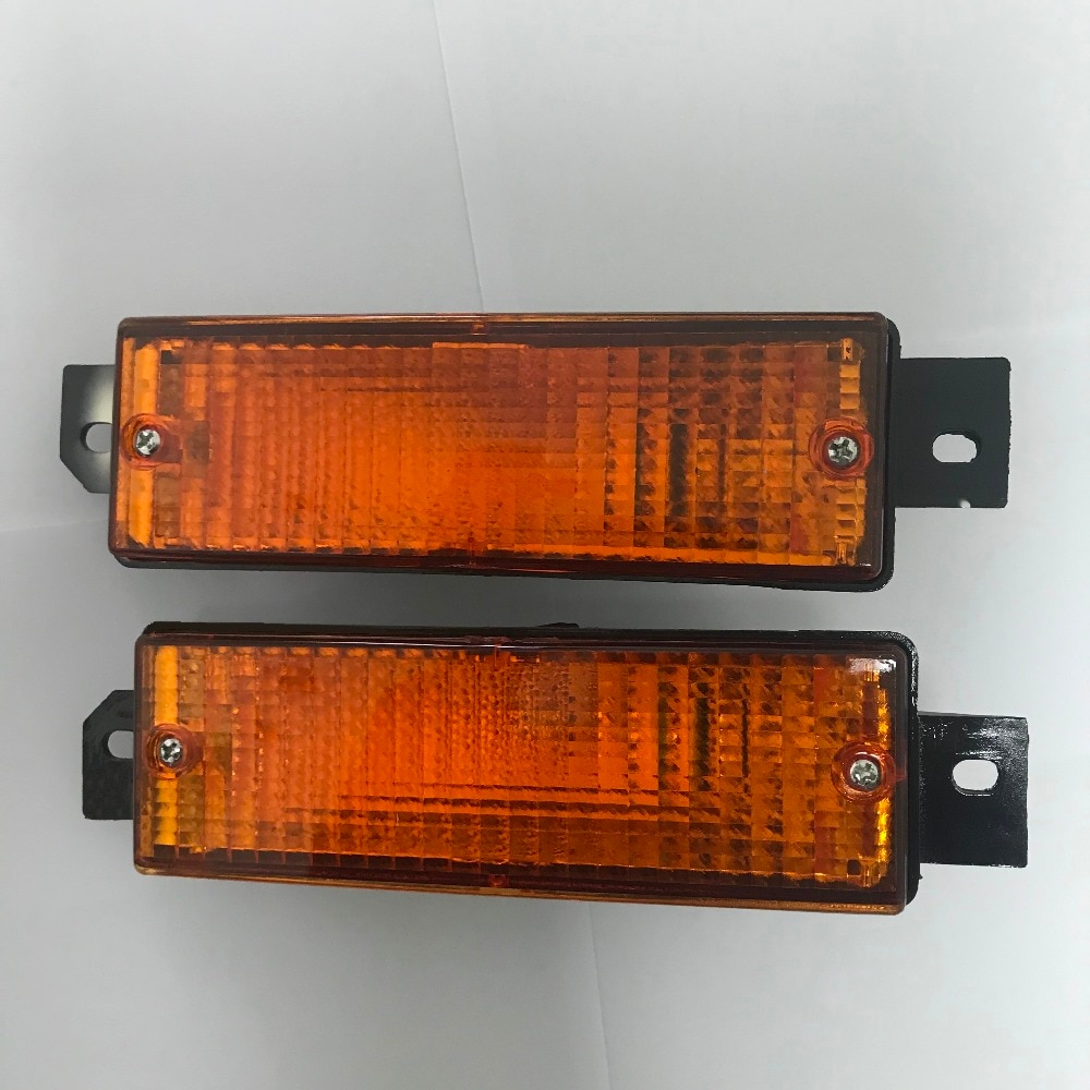 Phare OEM jaune pour BMW E30 M40 318i 320i 325i | 1 paire, pare-choc avant, clignotant, remplacement 1983-1991