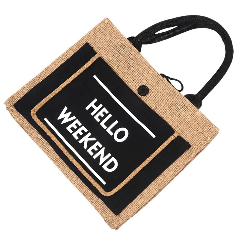 Luxuriöse leinenhandtasche mit großem fassungsvermöGen, lässige schultertasche für damen, alltagshandtasche