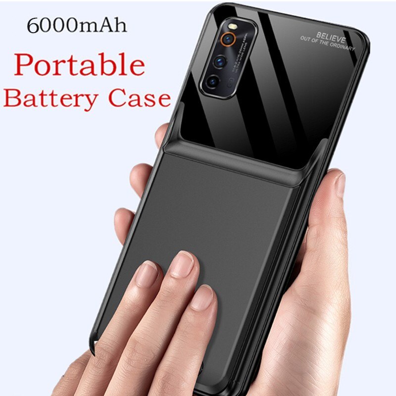 6000Mah Uitgebreid Telefoon Batterij Power Case Voor Vivo Iqoo Neo Z5 Power Bank Case Voor Vivo Iqoo Neo Z5 batterij Opladen Case