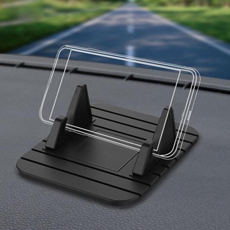 Auto Mount Telefoon Stand Beugel Dashboard Antislip Siliconen Voor Iphone Houder Mat Mobiele Xiaomi Pad Auto Huawei houder Pho Y4D3