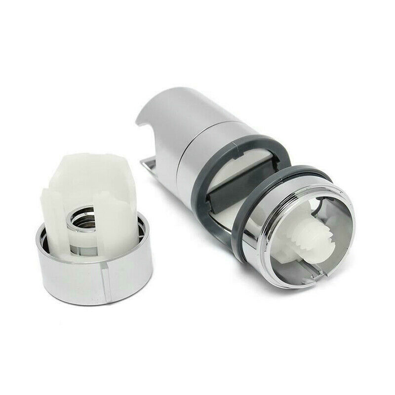 Chrome Bathroom Electroplating Lift Pipe Sliding Sleeve Universal Shower Head Holder Adjustable Riser Rail Bracket Slider Bar