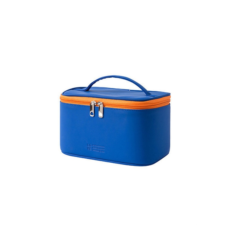 Reise Kosmetik tasche Frauen wasserdicht nette candy farben make-up taschen tragbare speicher Machen up Tasche Organizer: A1
