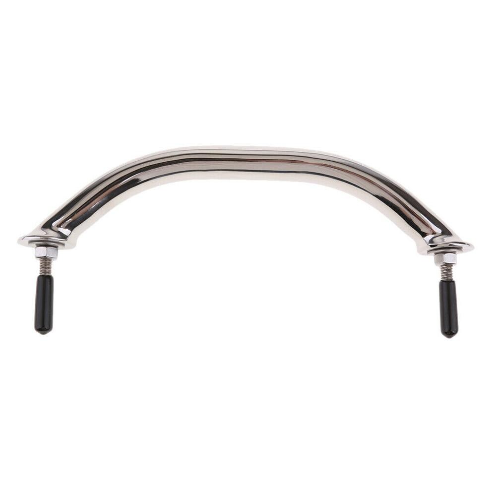 Boat Accessories Marine 316 Stainless Steel 8'' Polished Grab Handle Handrail 202mm