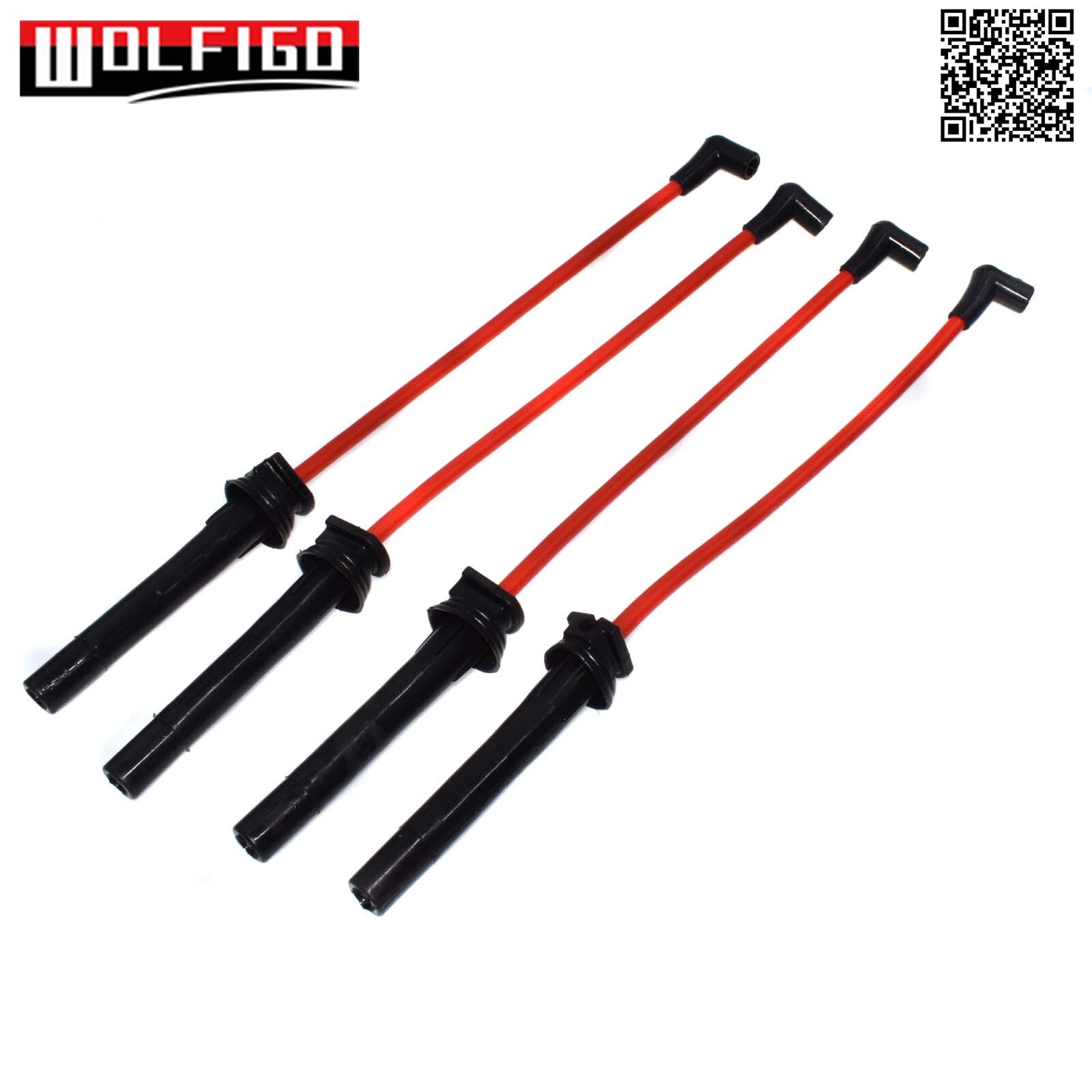 Nuovo 10MM per mini bottaio R50 R53 R52 02-08 impostato di cavi per candele di accensione 12127513032,12127513033, 12127513034, 12127513035