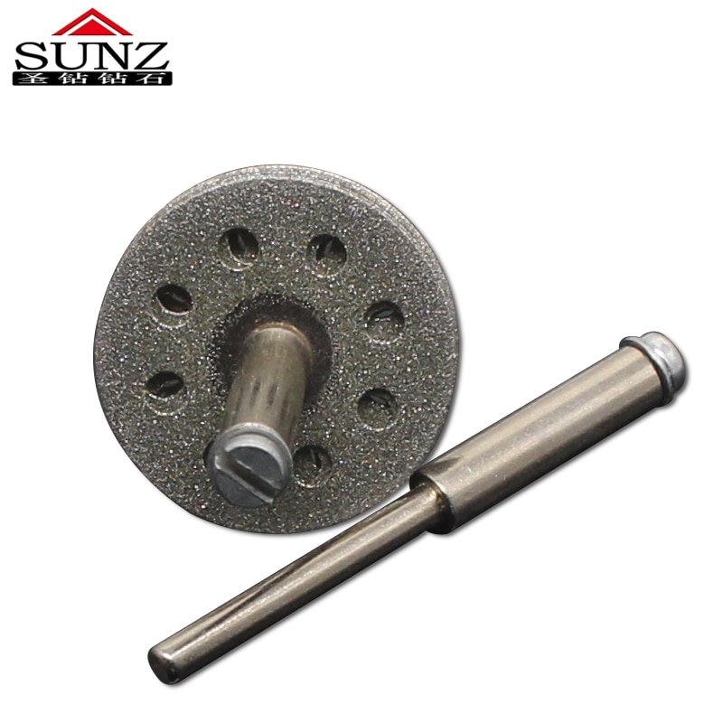 20mm5pc dremel accessoires Diamant wiel zaagblad slijpmachines accessoires gat stukken/glas jade snijden emery