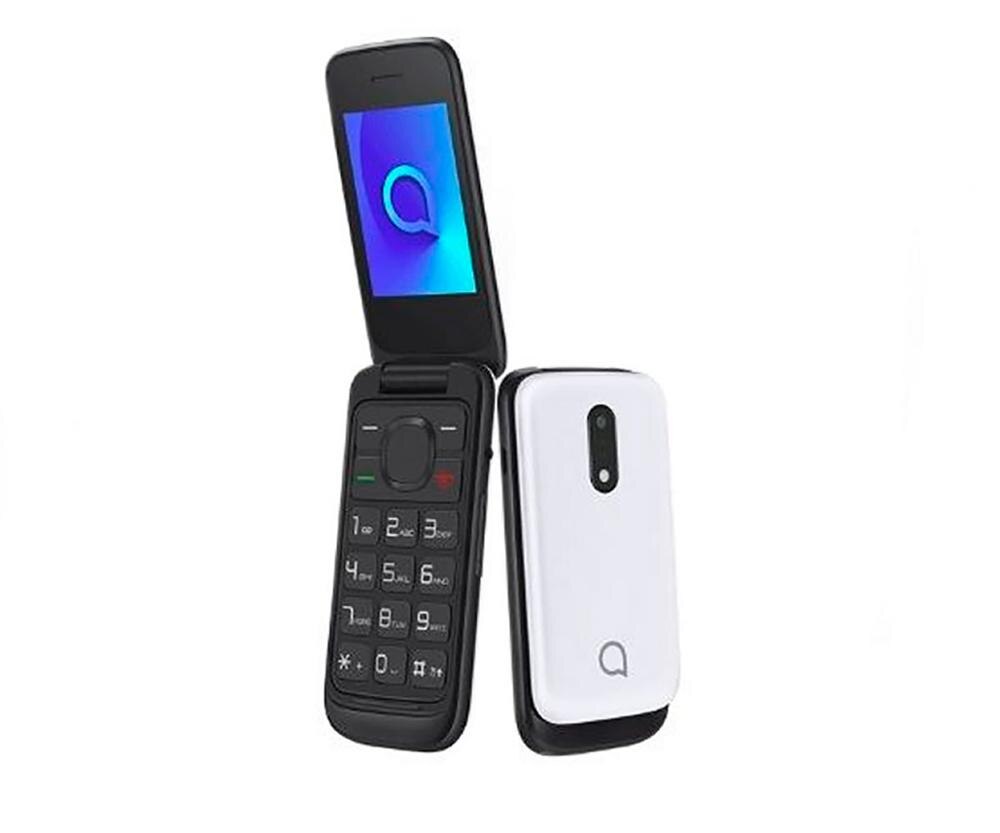 ALCATEL 2053D BLANCO MÓVIL SENIOR DUAL SIM 2.4'' TFT BLUETOOTH CÁMARA CON FLASH LED RANURA MICROSD