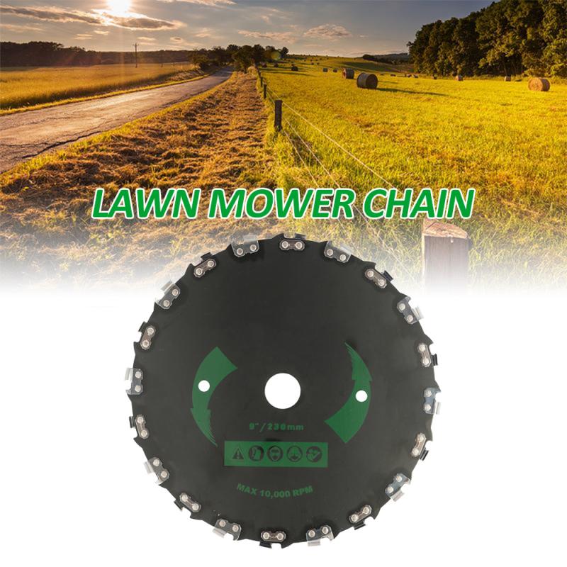 9 Inch 20-tooth Brushcutter Blade 10000 RPM Grass Trimmer Head Lawnmover Parts for 30cc and above engines