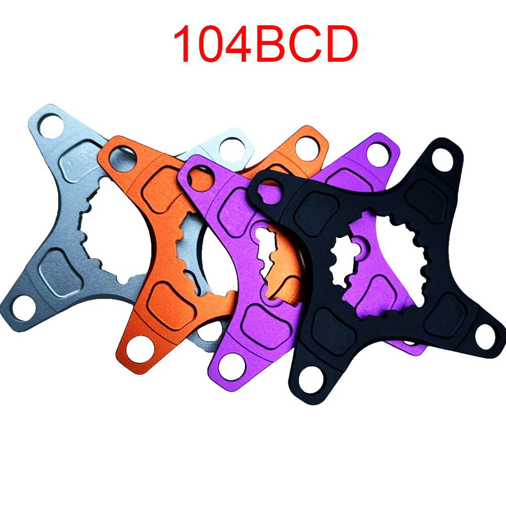 Direct Mount Kettingblad Converter Spider 104 110 130 BCD 4 5 Bolt Crank Arm Kettingwiel Adapter MTB Racefiets Vouwfiets onderdelen