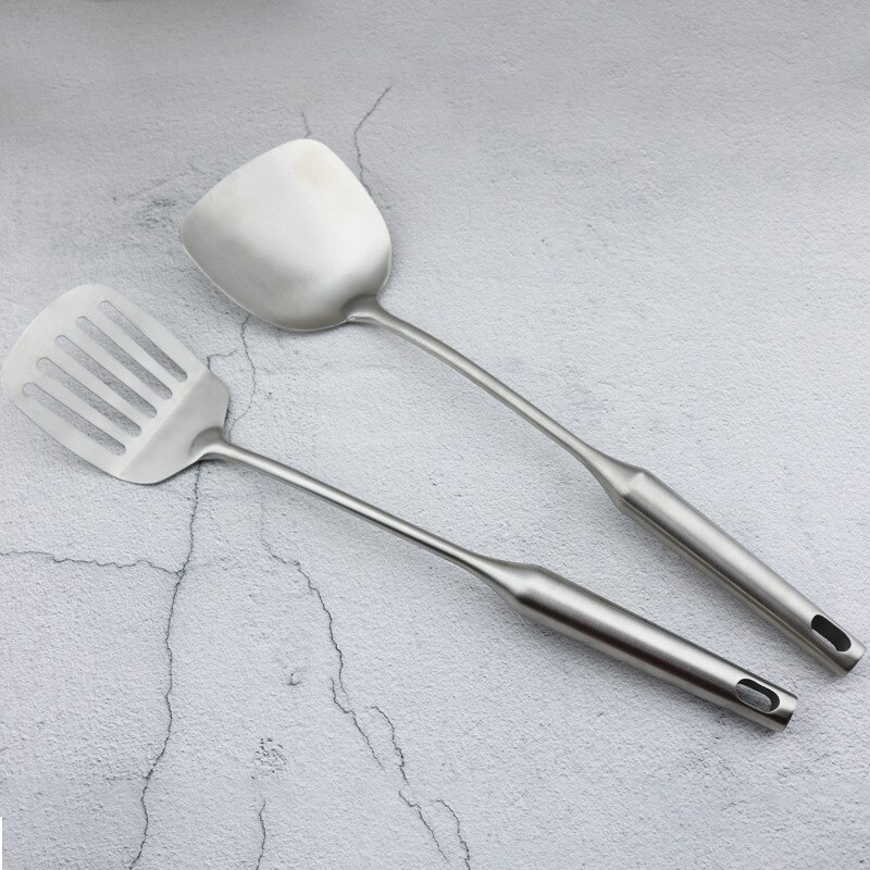 Stainless Steel Kitchenware Seven Sets Manufacturers Direct Selling Kitchen Supplies Cooking Spatula Ladel Kitchenware