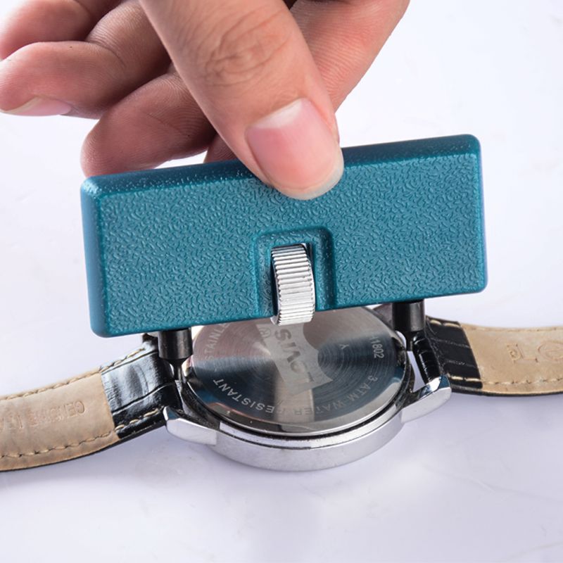 Abridor de relojes, herramienta de reparación de relojes portátil, llave de tornillo abierta trasera, removedor de cubierta, herramientas de reparación de relojero
