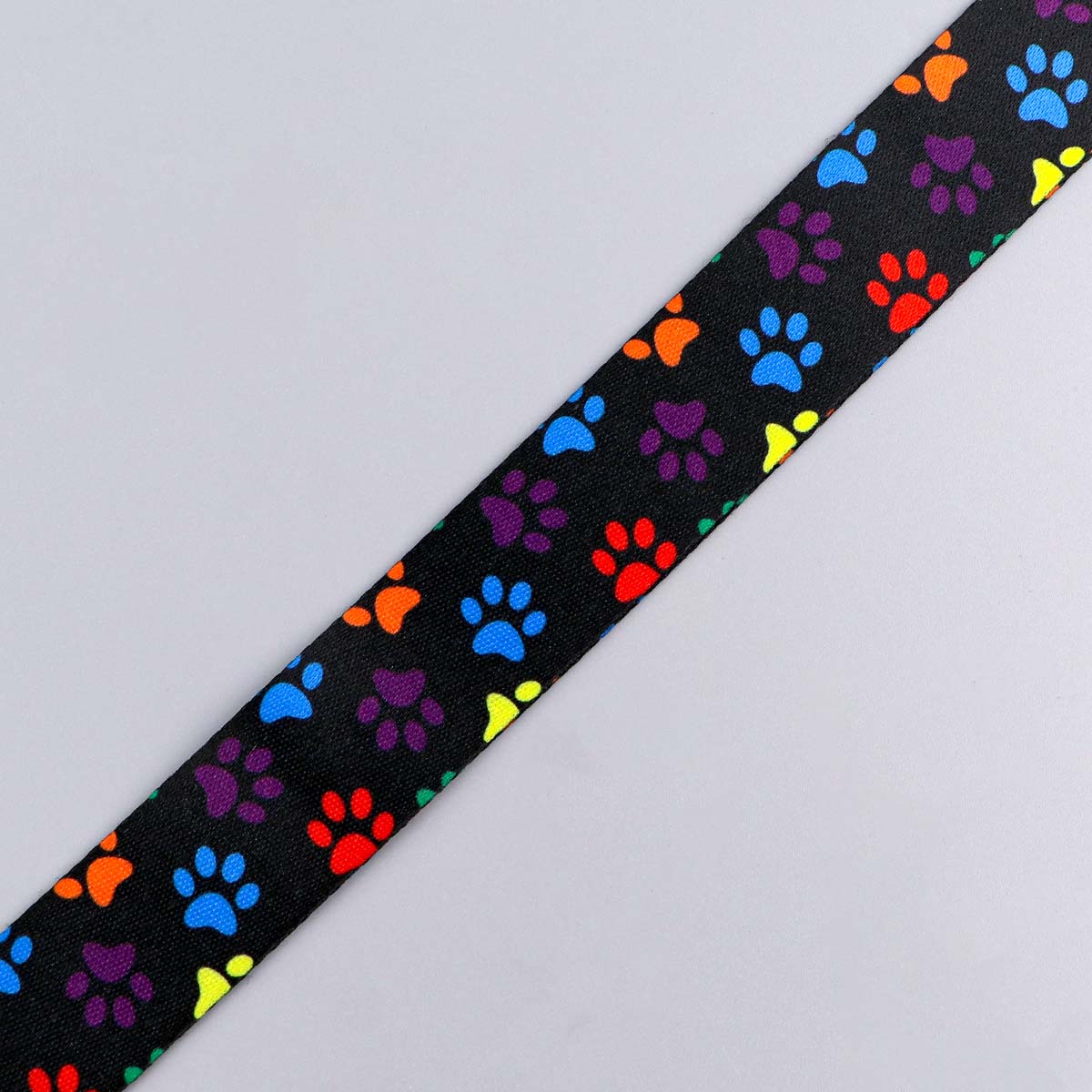 Cordones bonitos con patas de perro para llaves, correa para el cuello, tarjeta de identificación, correas para teléfono móvil para gimnasio, soporte para insignia USB, cuerda para colgar DIY, cordón Lariat