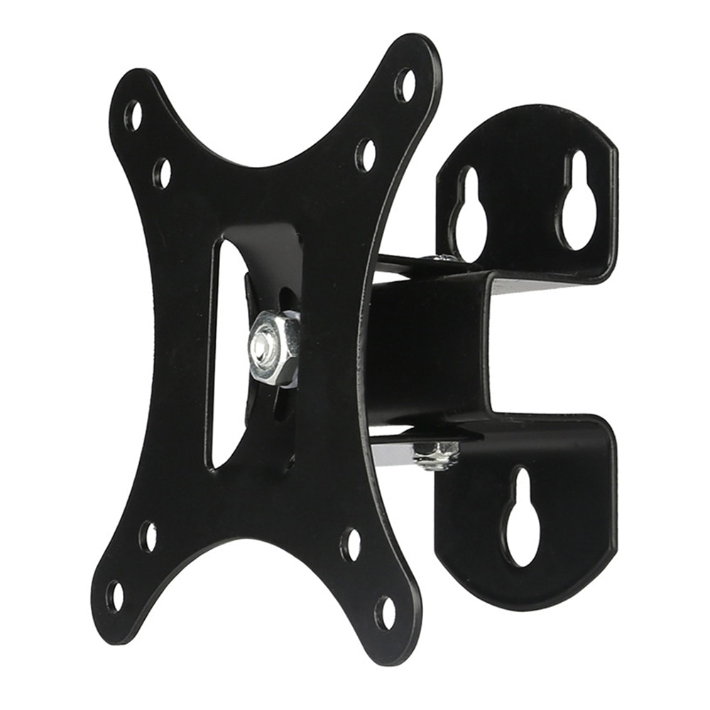 TV Monitor Wall Mount Full Motion Tilt Swivel Holder Bracket For 15-27" LCD LED monitor