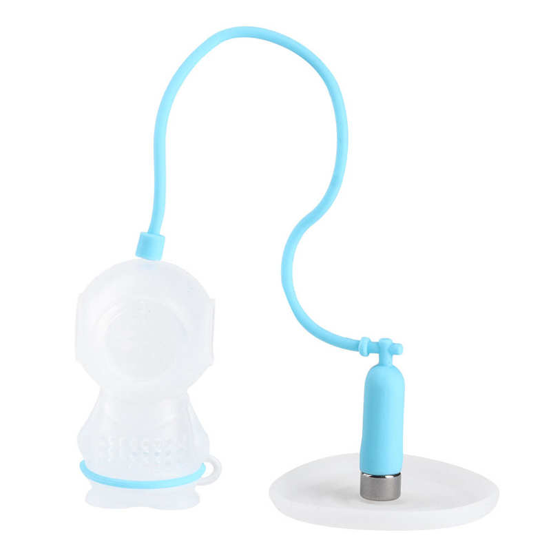 Innovative Diver Shape Silicone Tea Infuser Strainer Tea Leaf Filter Silicone Tea Bag Teaware for Home Tea Making Coffee Filter: Blue