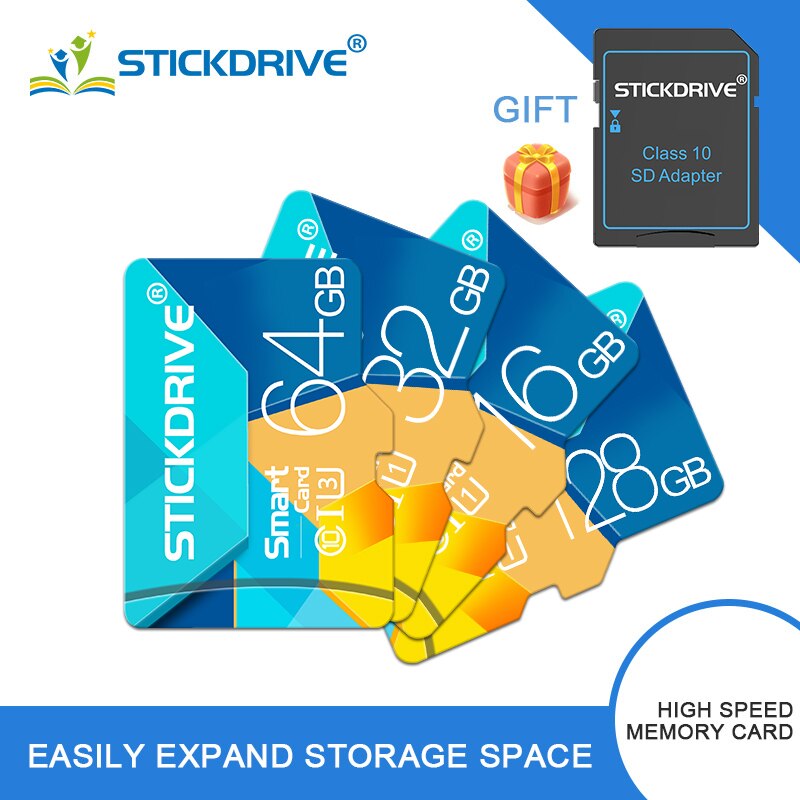 Micro Sd-kaart 32Gb Tf Card 64Gb 128Gb 256Gb Klasse 10 Waterdichte Geheugenkaart 16Gb 32Gb Mini Kaart Voor Telefoon Tablet Pc