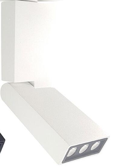 6W 12W LED Plafond Lamp Magnetische Spoor Spotlight Opgeschort Creatieve LED Magnetische Lichten Tracking Thuis Industriële Verlichting: 6W White Body / Warm White