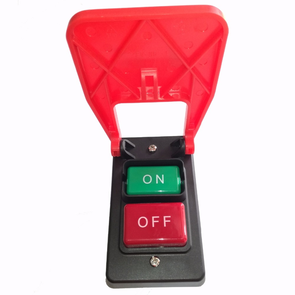 Kedu HY56 220V single phase 380V three phase 20Amp Table Saws Electromagnetic Pushbutton Switch for Bench Saw Wood Machine