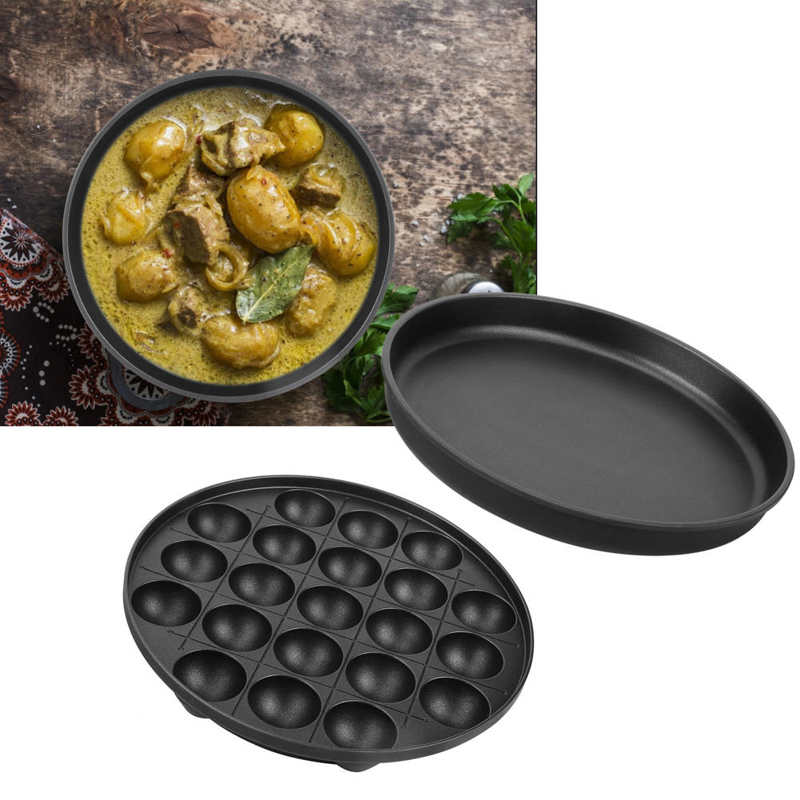 Baking Pan Portable Non Stick Baking Tray Cast Iron Cookwares for Cooking Pot Machine