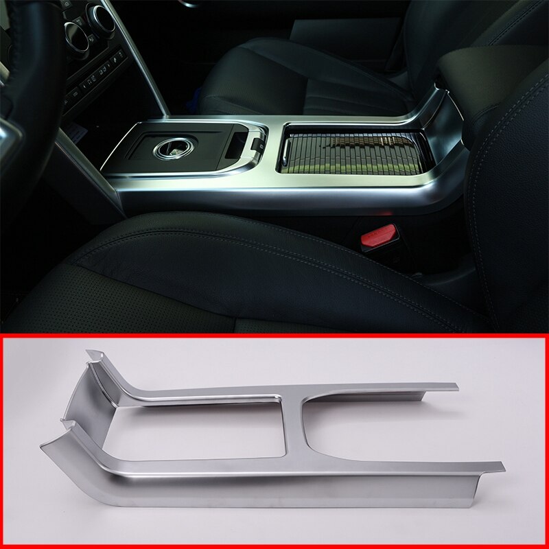 Auto Middenconsole Versnellingspook Panel Frame Trim Styling Cover Voor Land Rover Discovery Sport Accessoires