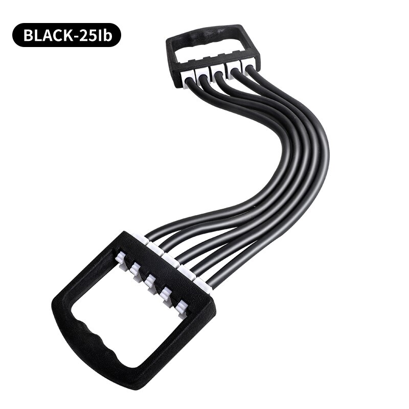 Fitness Borst Expander Womens Buik Puller Training Weerstand Band Pull Touw Kid 'S Elastische Touw Rubber Band Hoge Elastische Touw: black (zm8093)