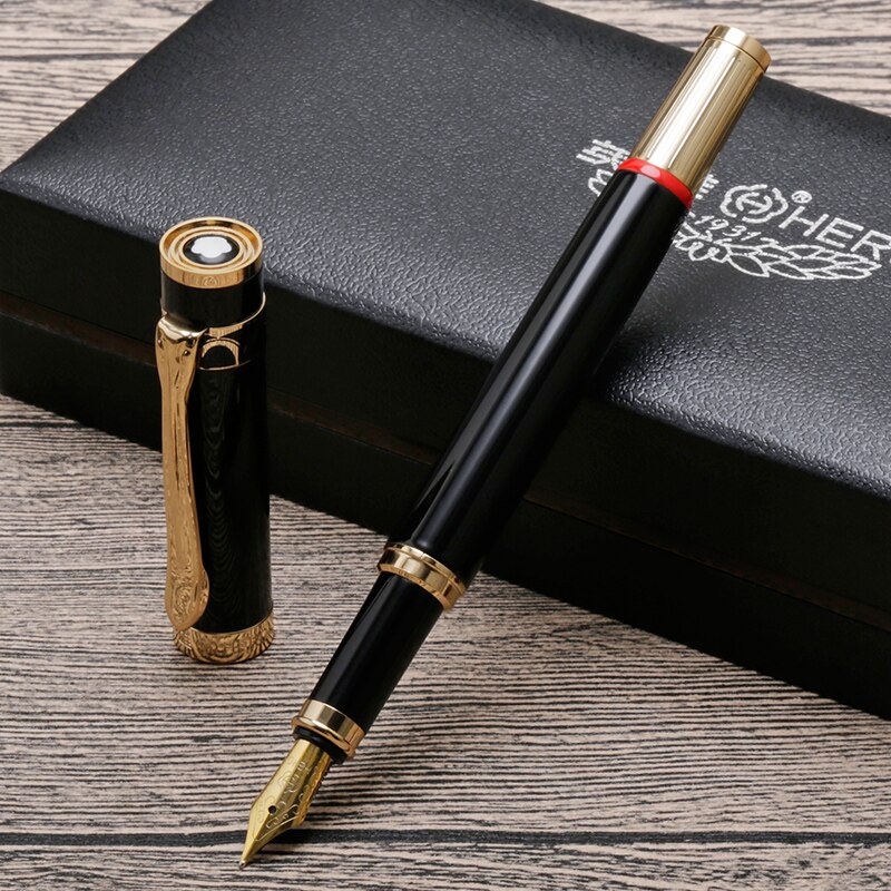 Hero Fountain Pens Authentic 771 Business Unique Pen Top Logo Metal Pen
