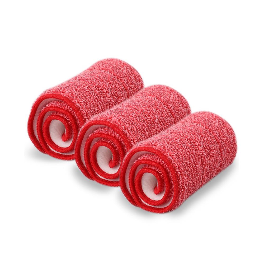 Eyliden Mikrofaser Mopp Pads gelten sprühen Mopp Ersatz Waschbar Boden Mopp Köpfe für boden reinigung: 3 Stck