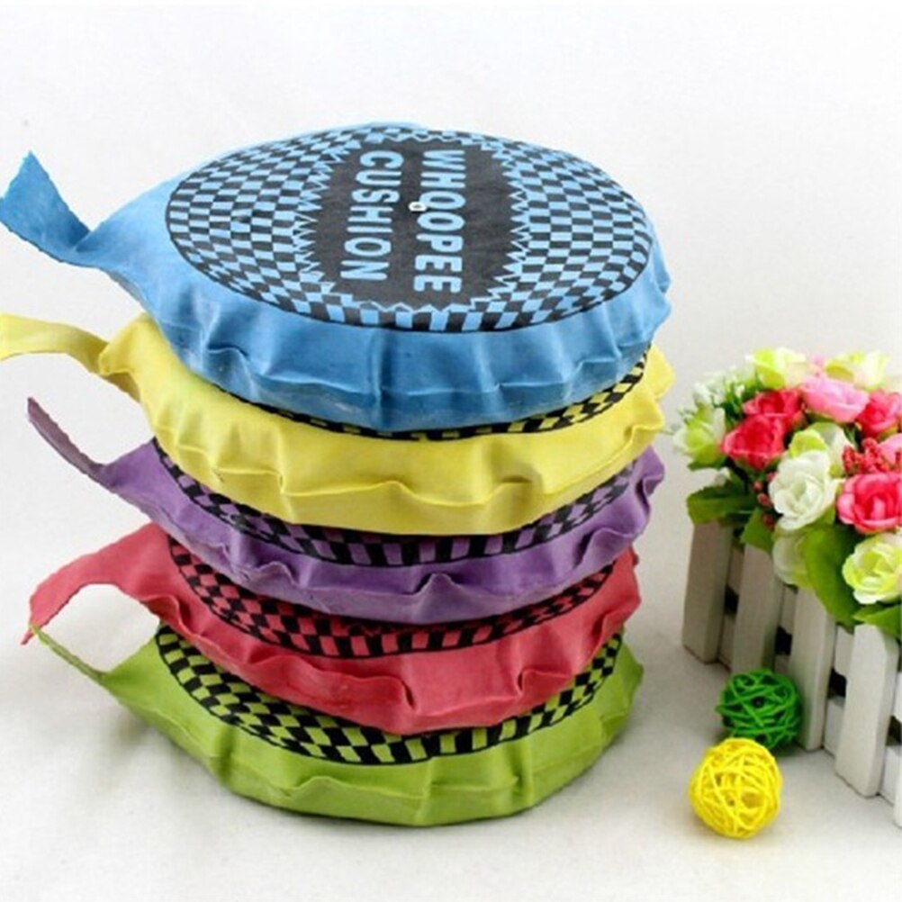 Random Color Whoopee Cushion Self-Inflating Whoopee Cushion Prank Toy