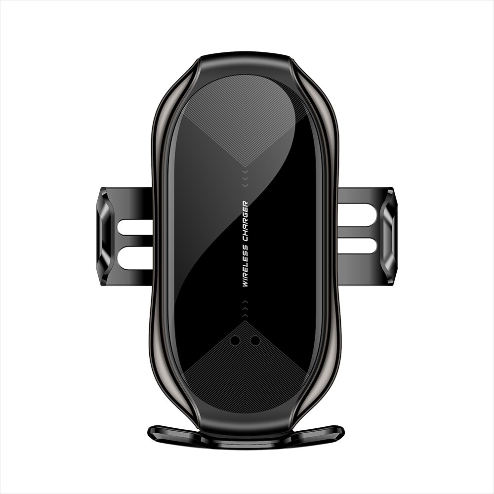 Wireless Charger Car Mount for Air Vent Mount Car Phone Holder Intelligent Infrared Fast Wireless Charging Charger For iPhone 11: Black