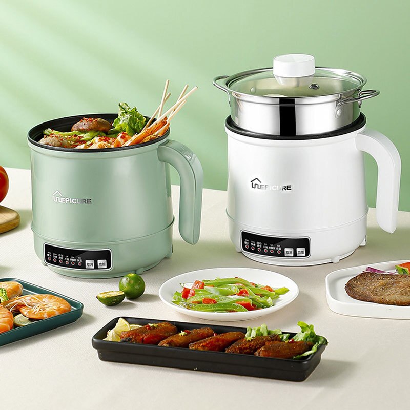 Electric Cooker Multi Rice Cooker Non-stick Pan 110V/220V Samll Pot Household Cooking Machine US/EU Plug