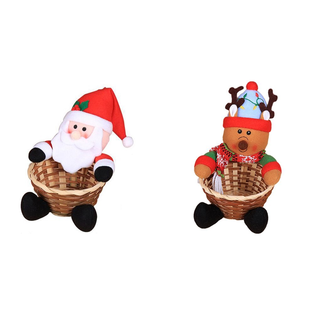 Christmas Decoration Candy Basket Christmas Desktop Decoration Children Candy Basket Christmas Decoration Candy Box