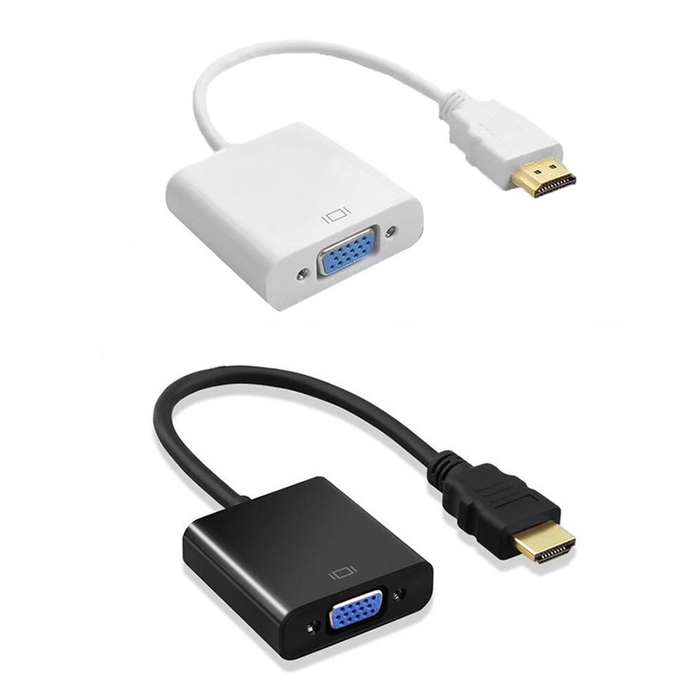 Hdmi Naar Vga 1080P Hdmi Male Naar Vga Female Video Converter Adapter Kabel Voor Pc Laptop Hdtv Projectoren En andere Hdmi