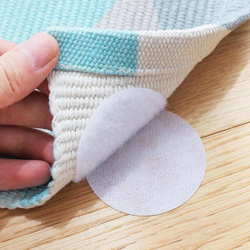 5 stuks/partij antislip klevende stickers voor tapijt, bed, bankhoes, kussen, bankkussenklem, houder voor bankzitkussen