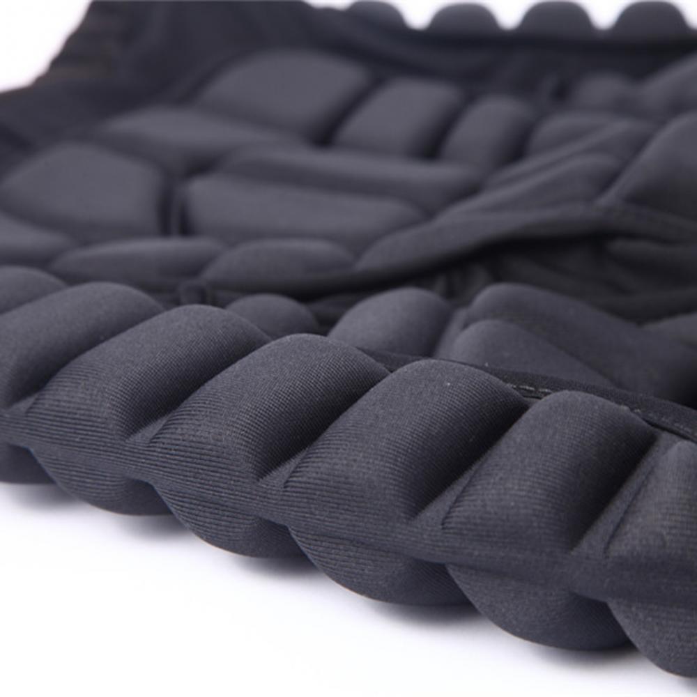 Unisex Polyester Motorcycle Snowboard Protection Ski Protective Hip Butt Padded Shorts Cycling Clothing Black Breathable Shorts