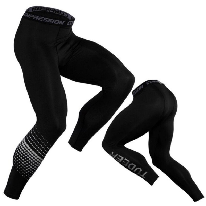 Monerffi mænd skinny leggings fitness joppers herre skinny sweatpants quick dry bodybuilding træning stramme bukser sportswear