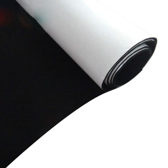 Stort ark lim 2mm filt tyg non woven polyester filt klistermärke ljudisolerat tyg grå svart av yard fold skepp feutrine