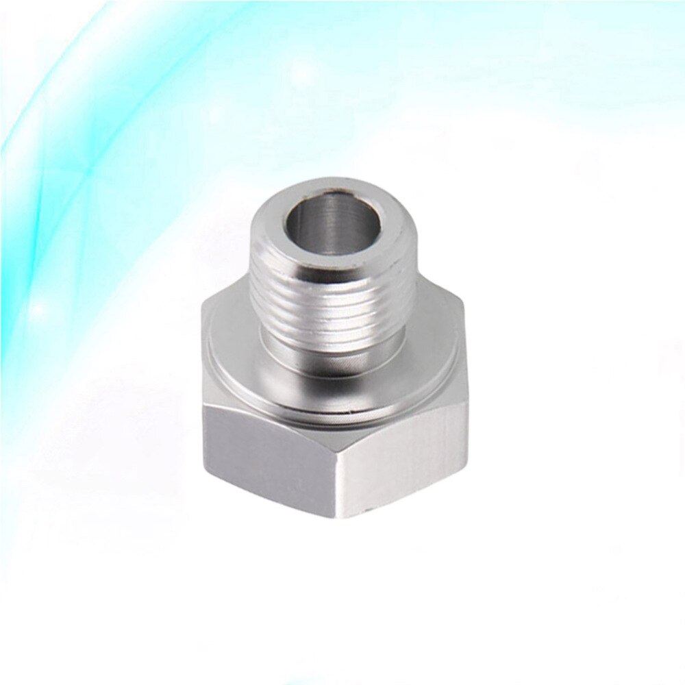 Automotive Oil Pressure Sensor Adapter Switch LS Engine Swap Male M12x1.5 Female 1/8 NPT Oil Pressure Sensor Plug (Silver)