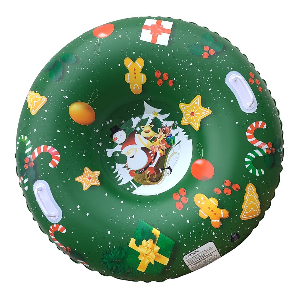 1Pc Winter draussen Sport PVC Schnee Schlauch Aufblasbare Schnee Kreis für Spielen