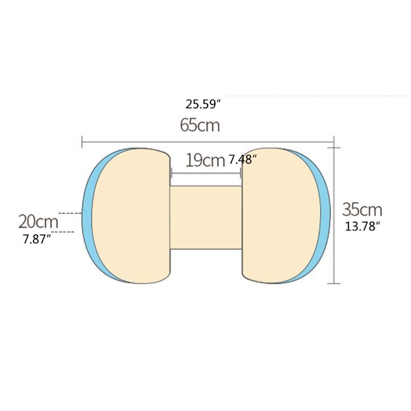 Zwangere Vrouwen Kussen Multifunctionele Side Sleepers Beschermen Taille Slaap Kussen Buik Ondersteuning U Vorm Zwangerschap Taille Kussen