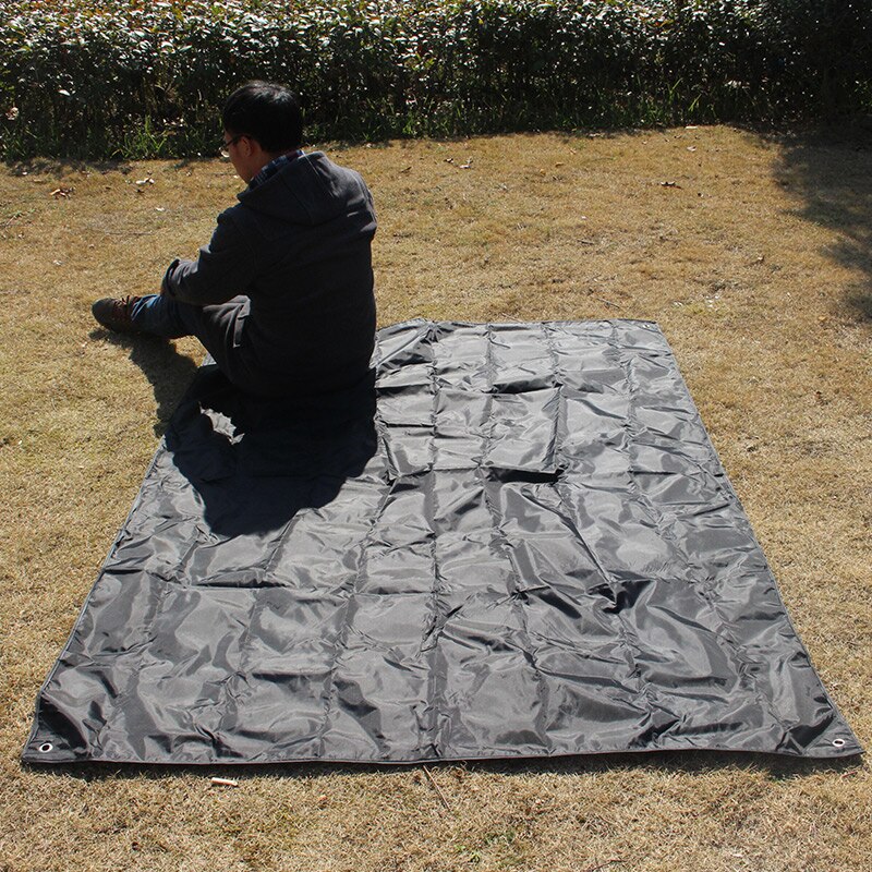 210*200cm Oxford Outdoor Camping Mat Pad Waterproof Double Sided Picnic Tent Blanket Foldable Beach Mat Ground Sheet Tarp Mats