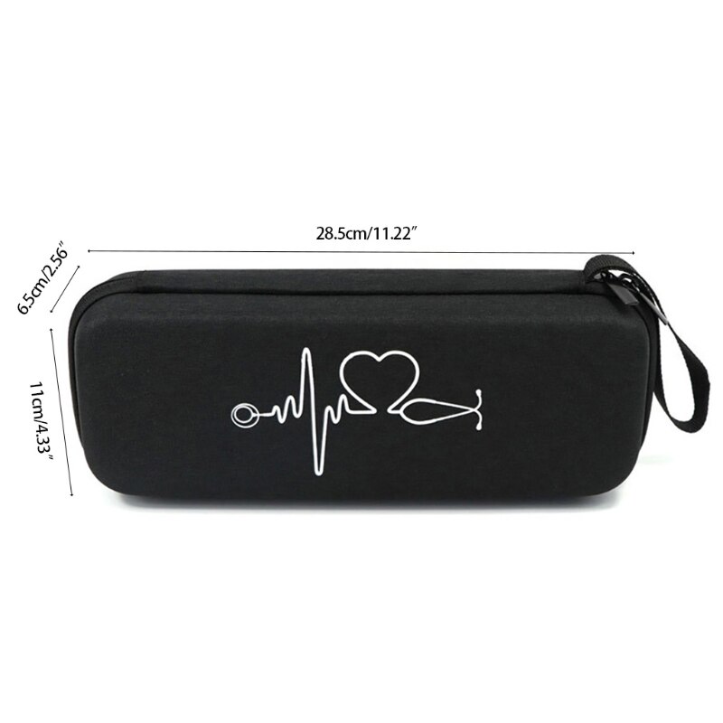 Reizen Draagtas Voor 3M Littmann Classic Iii Stethoscopen-Grote Capaciteit Opbergtas Voor Kleine Accessoires X6HB