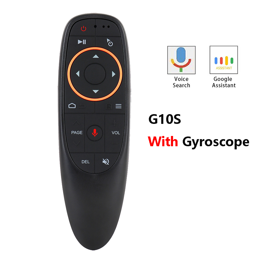Coldrain G10S Air Mouse Voice Remote Control 2.4G Wireless Gyroscope IR Learning for H96 MAX X88 PRO Android TV Box HK1 T95: Default Title