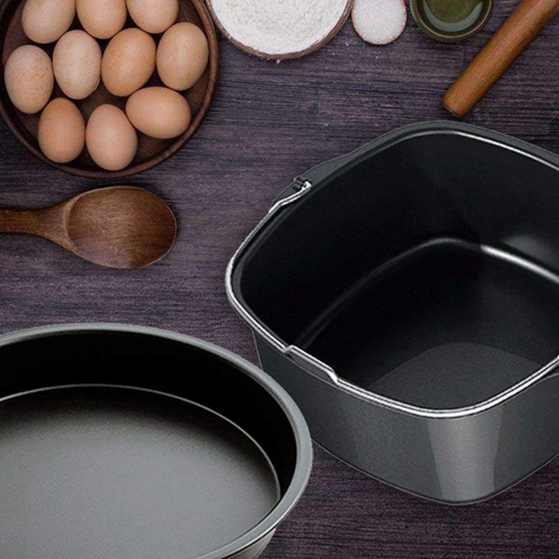 Top air fryer tarvikkeet, ilman rasvakeitin tarvikkeet ja ilma rasvakeittimen tarvikkeet sopivat kaikkiin 3.7qt-5.3qt-5.8qt, setti  of 5-7 tuuman